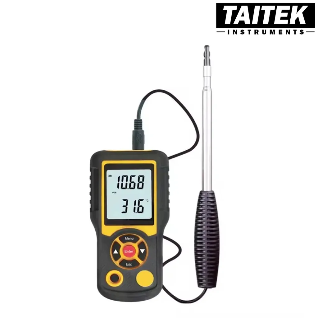 เครื่องวัดความเร็วลม Hot Wire Digital Anemometer HTI รุ่น HT-9830 ช่วงการวัด 0.1~30.0m/s เครื่องวัดความเร็วลม Hot Wire Digital Anemometer HTI รุ่น HT-9830 ช่วงการวัด 0.1~30.0m/s
