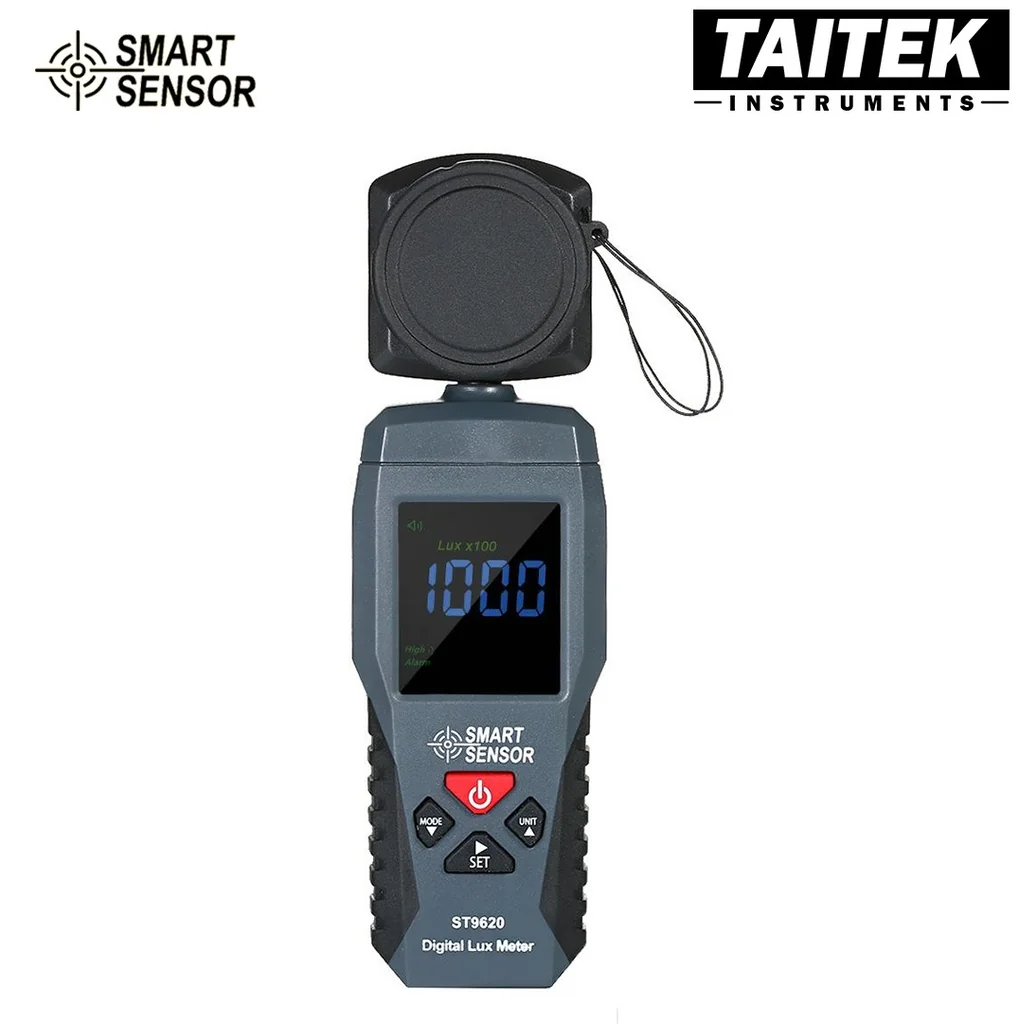 เครื่องวัดแสง Digital Lux Meter SMART SENSOR รุ่น ST9620 ช่วงการวัด 0-200,000 Lux เครื่องวัดแสง Digital Lux Meter SMART SENSOR รุ่น ST9620 ช่วงการวัด 0-200,000 Lux