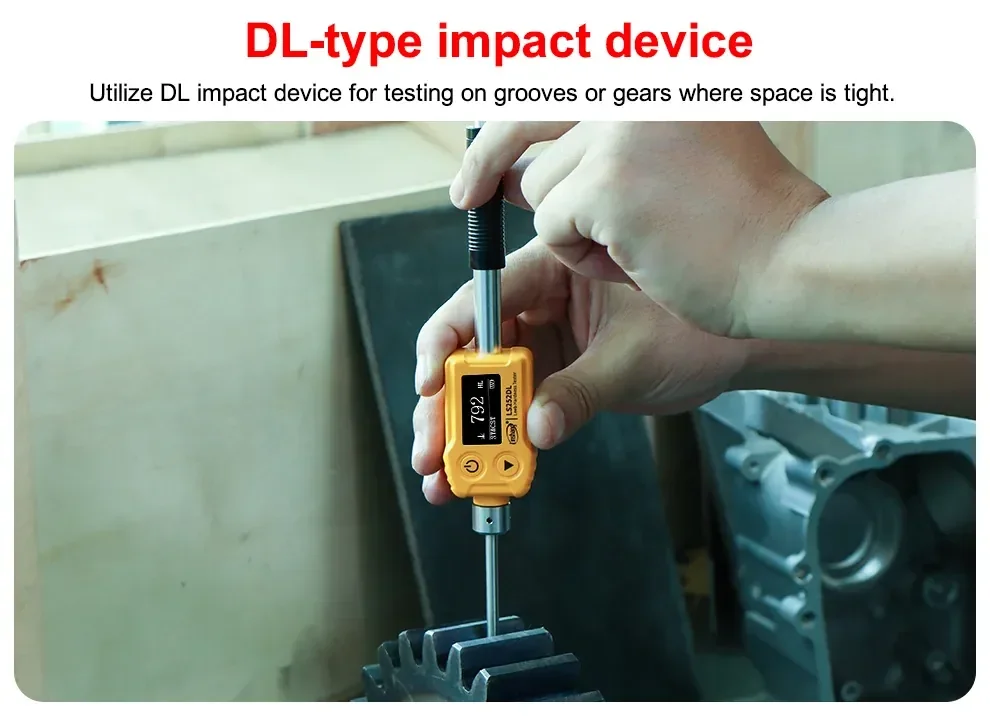 เครื่องวัดความแข็ง Leeb Hardness Tester Linshang LS252DL เครื่องวัดความแข็ง Leeb Hardness Tester Linshang LS252DL