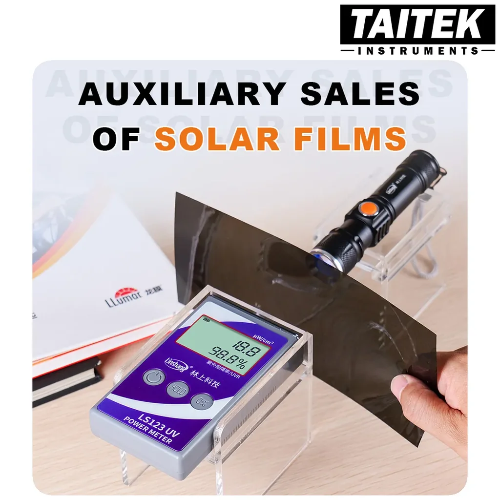 เครื่องวัดแสงยูวี UV Power Meter Linshang รุ่น LS123 Power 0-40000 μW/cm² Spectral 260nm-380nm Ultraviolet Radiometer/UV Intensity/Solar Film/Window Tint Meter เครื่องวัดแสงยูวี UV Power Meter Linshang รุ่น LS123 Power 0-40000 μW/cm² Spectral 260nm-380nm Ultraviolet Radiometer/UV Intensity/Solar Film/Window Tint Meter