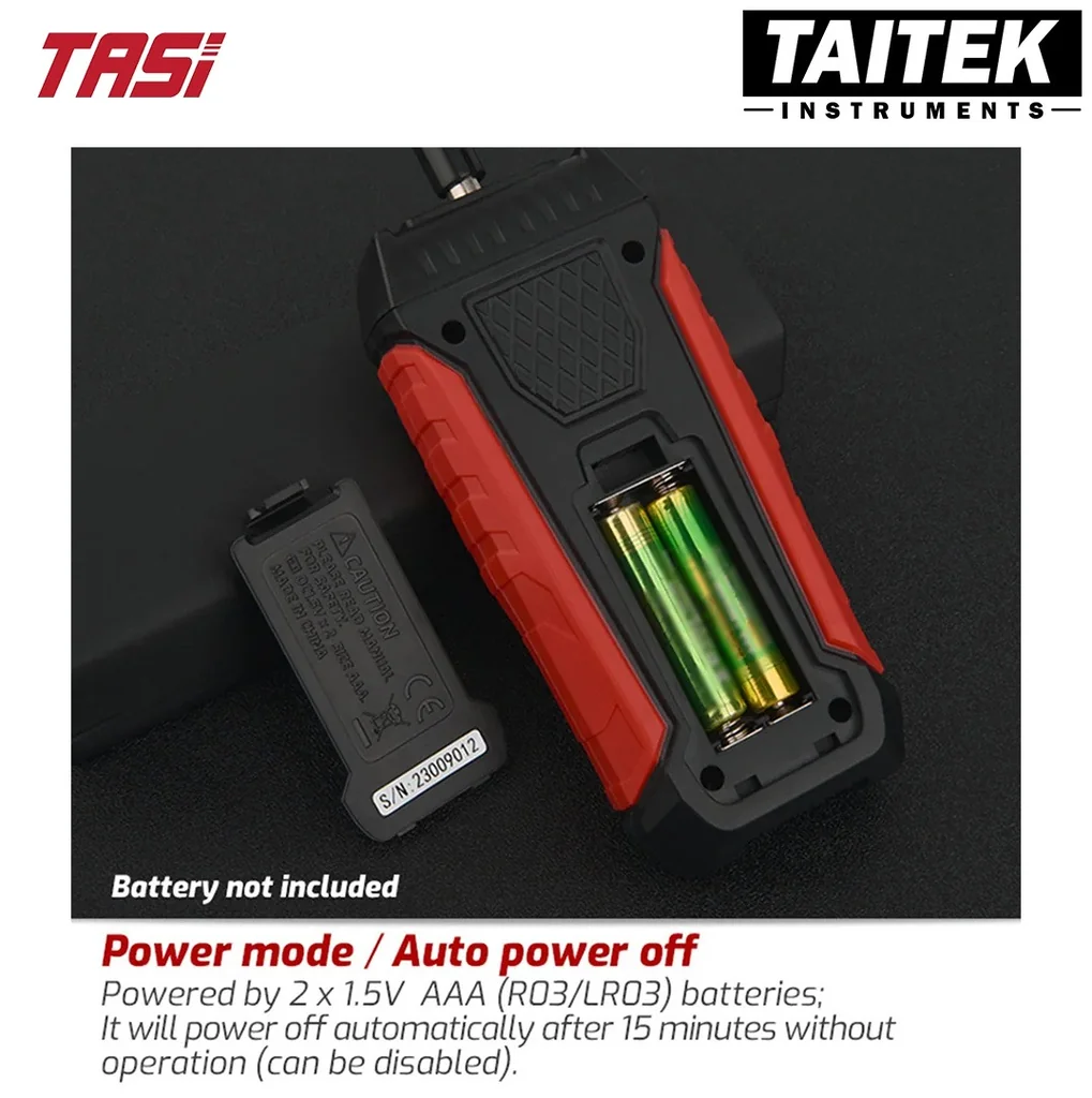 เครื่องวัดความเร็วรอบแบบสัมผัสและไม่สัมผัส Digital Tachometer TASI รุ่น TA500C ช่วงการวัด 3~100000RPM ความละเอียด 0.1RPM เครื่องวัดความเร็วรอบแบบสัมผัสและไม่สัมผัส Digital Tachometer TASI รุ่น TA500C ช่วงการวัด 3~100000RPM ความละเอียด 0.1RPM