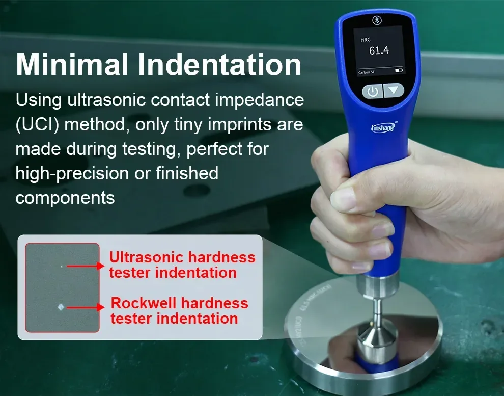 เครื่องวัดความแข็ง Ultrasonic Hardness Tester Linshang LS256 เครื่องวัดความแข็ง Ultrasonic Hardness Tester Linshang LS256