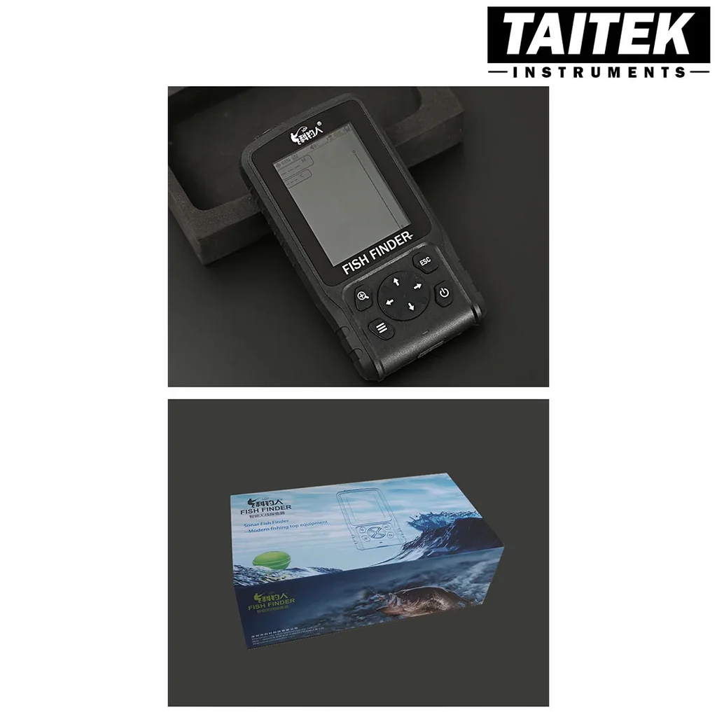 เครื่องหาปลาพกพา Portable Fish Finder รุ่น XF11W ความลึกการตรวจจับ 2.6-160ft เครื่องหาปลาพกพา Portable Fish Finder รุ่น XF11W ความลึกการตรวจจับ 2.6-160ft