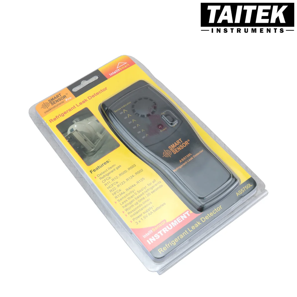 เครื่องตรวจจับการรั่วไหลของสารทำความเย็น Refrigerant Leak Detector SMART SENSOR รุ่น AS5750L เครื่องตรวจจับการรั่วไหลของสารทำความเย็น Refrigerant Leak Detector SMART SENSOR รุ่น AS5750L