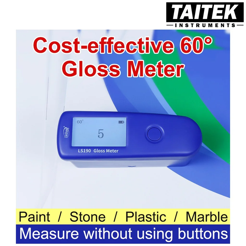 เครื่องวัดความเงาแบบ 1มุมองศา Single Angle Gloss meter Linshang รุ่น LS190 มุมองศา 60º ช่วงการวัด 0-200GU เครื่องวัดความเงาแบบ 1มุมองศา Single Angle Gloss meter Linshang รุ่น LS190 มุมองศา 60º ช่วงการวัด 0-200GU