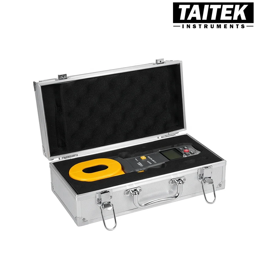 เครื่องวัดความต้านทานดินแบบหนีบ Clamp Earth Resistance Tester SMART SENSOR รุ่น ST4800 เครื่องวัดความต้านทานดินแบบหนีบ Clamp Earth Resistance Tester SMART SENSOR รุ่น ST4800