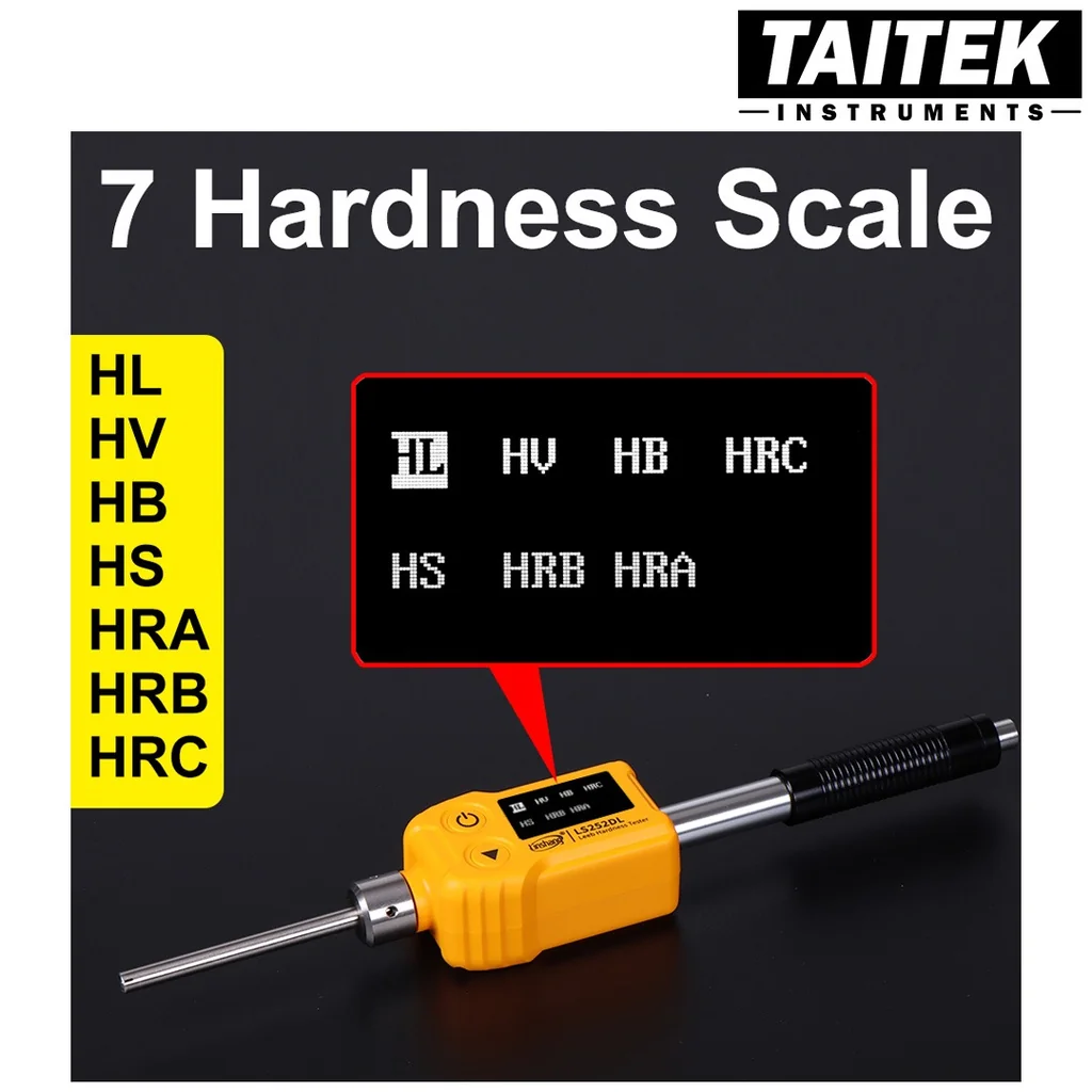 เครื่องวัดความแข็งโลหะ Leeb Hardness Tester Linshang รุ่น LS252DL ความแม่นยำสูง HL HV HB HS HRA HRB HRC สำหรับเหล็กและโลหะ เหมาะกับฟันฟือง เฟืองโซ่และร่องแคบ เครื่องวัดความแข็งโลหะ Leeb Hardness Tester Linshang รุ่น LS252DL ความแม่นยำสูง HL HV HB HS HRA HRB HRC สำหรับเหล็กและโลหะ เหมาะกับฟันฟือง เฟืองโซ่และร่องแคบ