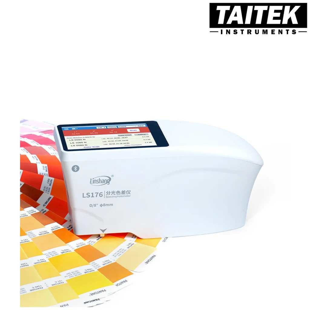 เครื่องวัดสี Multifunctional Colorimeter Linshang รุ่น LS176 Measuring aperture 8mm Illumination geometry D/8 เครื่องวัดสี Multifunctional Colorimeter Linshang รุ่น LS176 Measuring aperture 8mm Illumination geometry D/8
