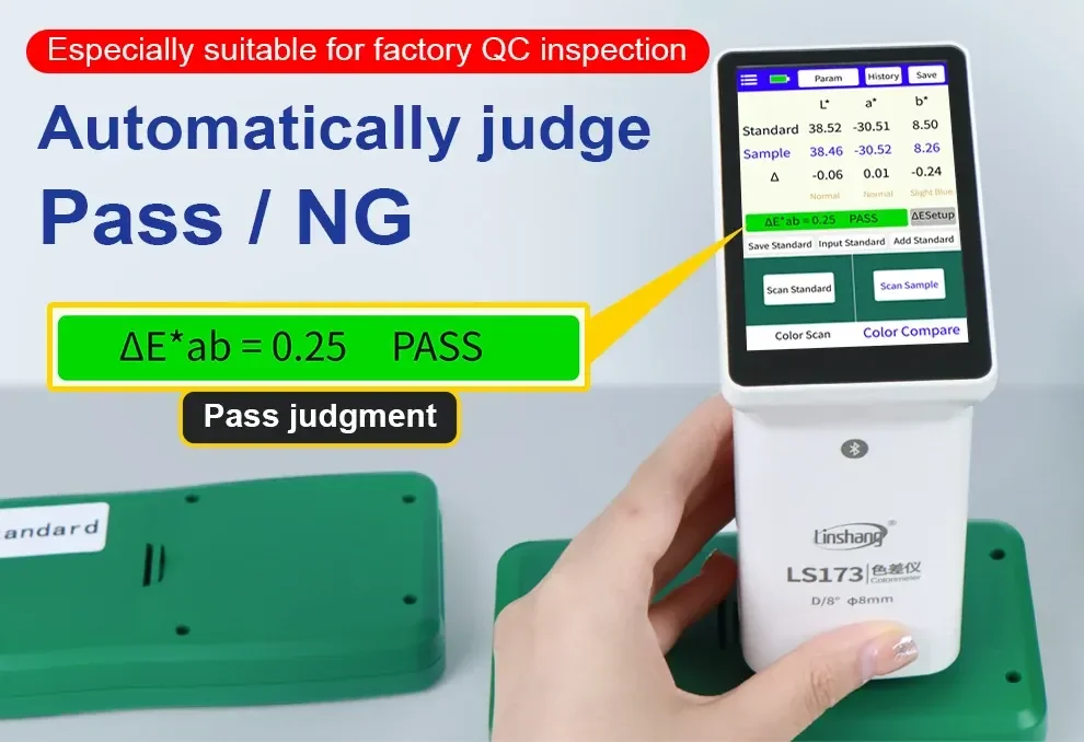 เครื่องวัดสี Multifunctional Colorimeter Linshang LS173