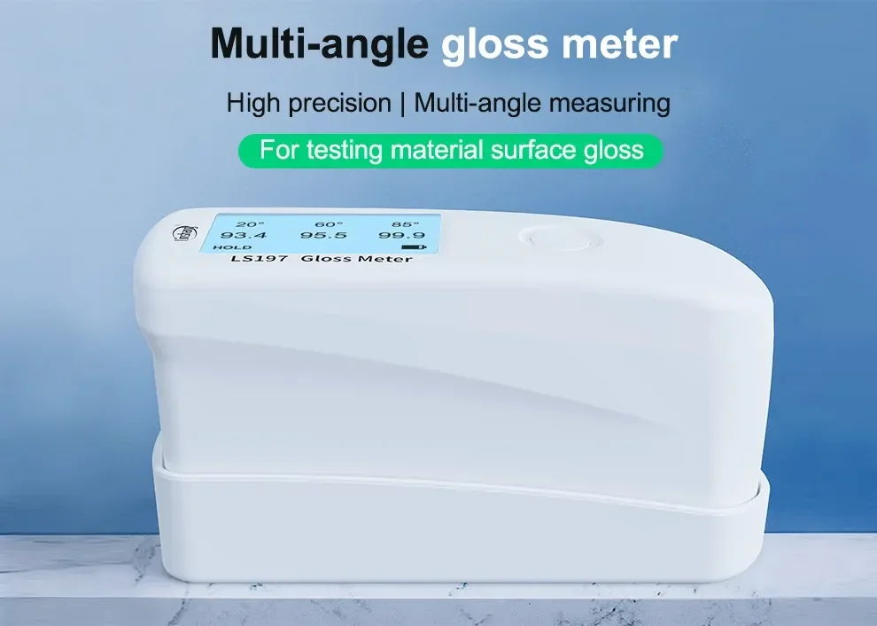 เครื่องวัดความเงาแบบ 3มุมองศา Three Angles Glossmeter Linshang LS197 เครื่องวัดความเงาแบบ 3มุมองศา Three Angles Glossmeter Linshang LS197