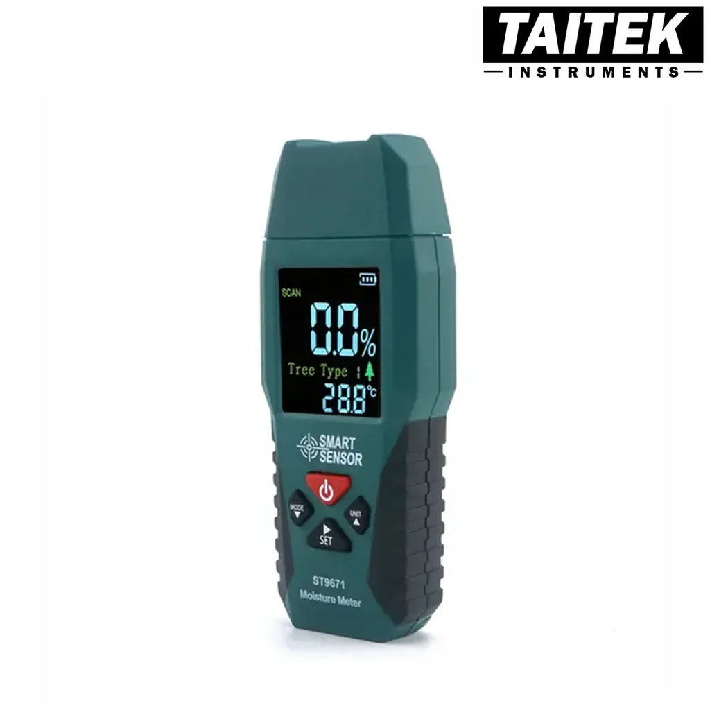 เครื่องวัดความชื้นไม้ Wood Moisture Meter SMART SENSOR รุ่น ST9671 ช่วงการวัด 2~70% ความละเอียด 0.1% เครื่องวัดความชื้นไม้ Wood Moisture Meter SMART SENSOR รุ่น ST9671 ช่วงการวัด 2~70% ความละเอียด 0.1%