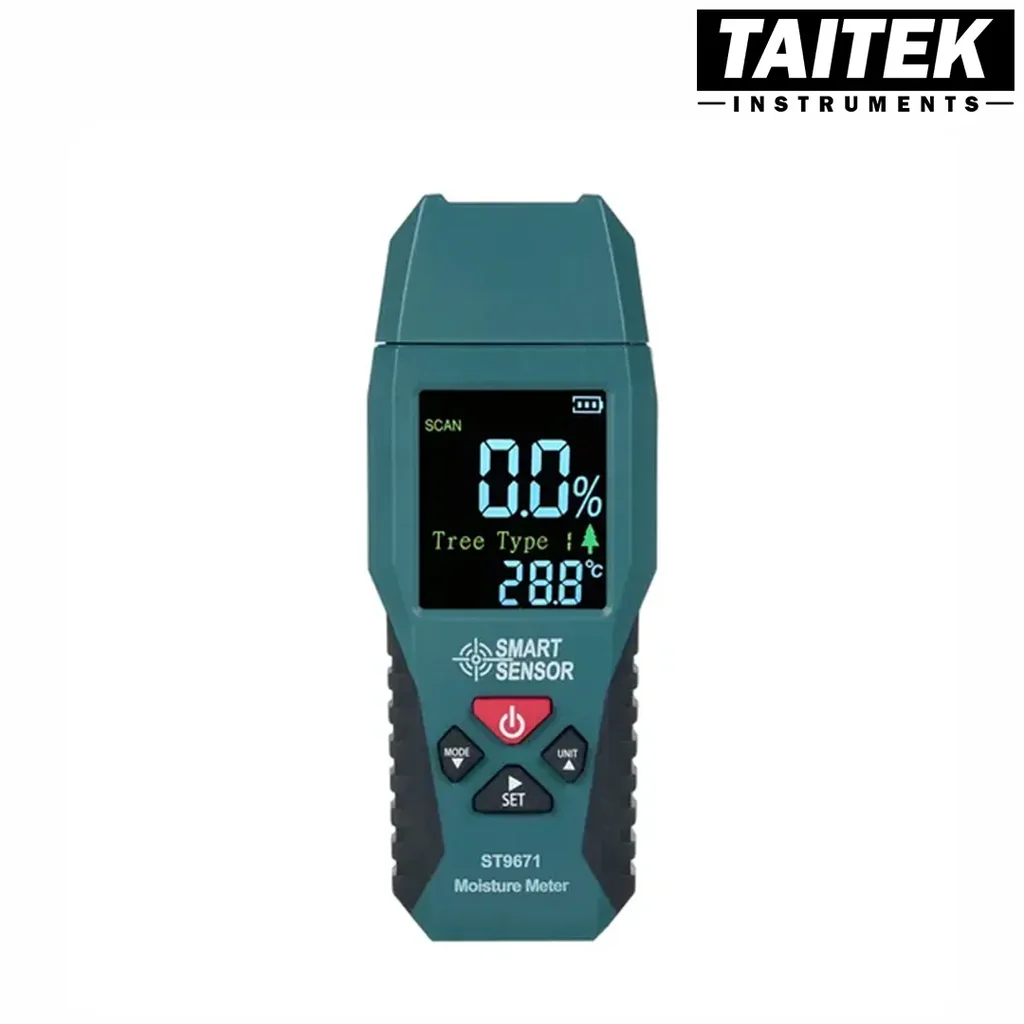 เครื่องวัดความชื้นไม้ Wood Moisture Meter SMART SENSOR รุ่น ST9671 ช่วงการวัด 2~70% ความละเอียด 0.1% เครื่องวัดความชื้นไม้ Wood Moisture Meter SMART SENSOR รุ่น ST9671 ช่วงการวัด 2~70% ความละเอียด 0.1%