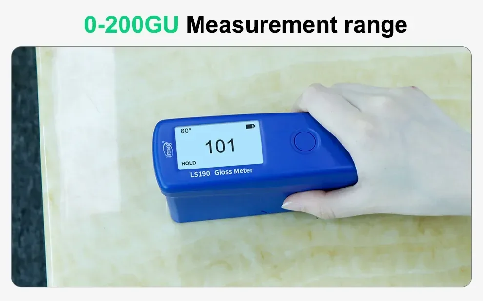 เครื่องวัดความเงาแบบ 1มุมองศา Single Angle Glossmeter Linshang LS190 เครื่องวัดความเงาแบบ 1มุมองศา Single Angle Glossmeter Linshang LS190