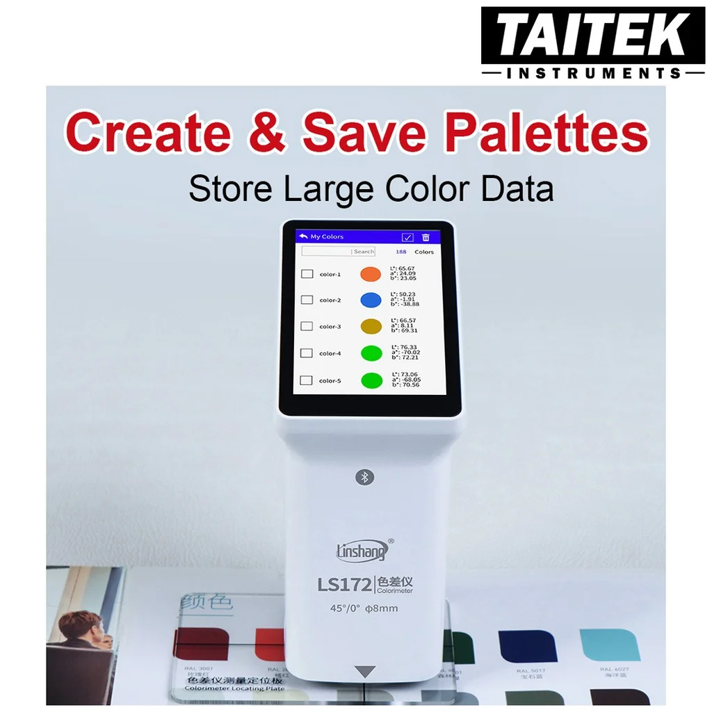เครื่องวัดสี Multifunctional Colorimeter Linshang รุ่น LS172 Measuring aperture 8mm Illumination geometry 45/0 เครื่องวัดสี Multifunctional Colorimeter Linshang รุ่น LS172 Measuring aperture 8mm Illumination geometry 45/0