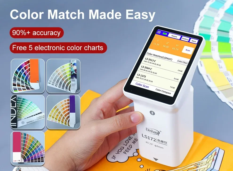 เครื่องวัดสี Multifunctional Colorimeter Linshang LS172 เครื่องวัดสี Multifunctional Colorimeter Linshang LS172