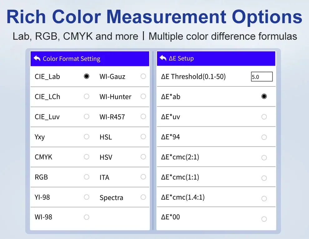 เครื่องวัดสี Multifunctional Colorimeter Linshang LS372 เครื่องวัดสี Multifunctional Colorimeter Linshang LS372