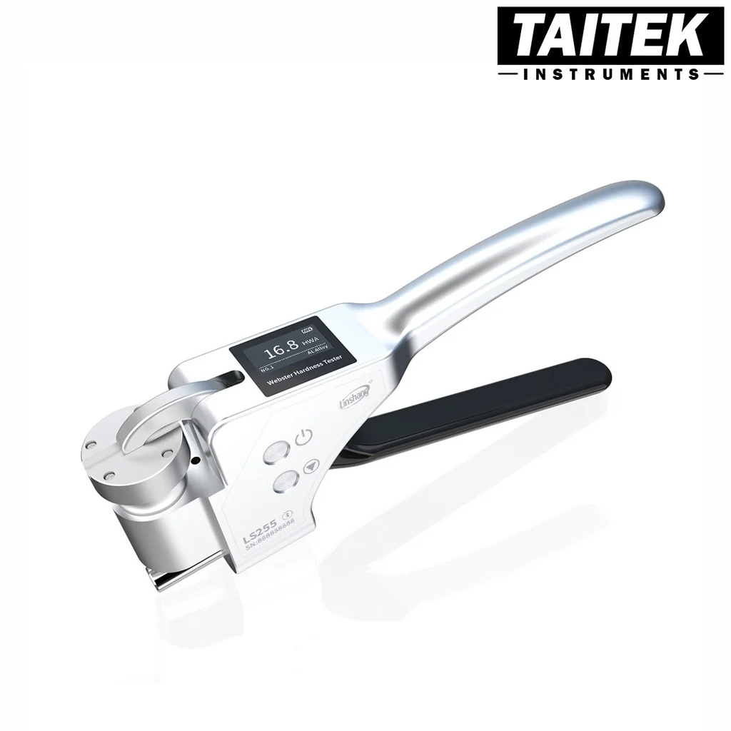 เครื่องทดสอบความแข็ง Webster Hardness Tester Linshang รุ่น LS255 สำหรับแผ่นโลหะ เหมาะกับการใช้ QC ขั้นสุดท้าย เครื่องทดสอบความแข็ง Webster Hardness Tester Linshang รุ่น LS255 สำหรับแผ่นโลหะ เหมาะกับการใช้ QC ขั้นสุดท้าย