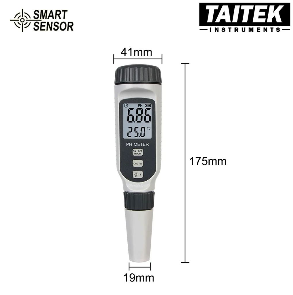 เครื่องวัดคุณภาพน้ำ pH Meter SMART SENSOR รุ่น PH818 คาริเบรท 3 points ค่า 4.00 6.86 9.18 เครื่องวัดคุณภาพน้ำ pH Meter SMART SENSOR รุ่น PH818 คาริเบรท 3 points ค่า 4.00 6.86 9.18
