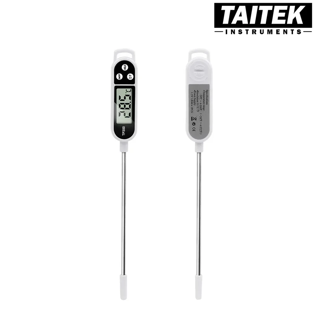 เครื่องวัดอุณหภูมิอาหารดิจิตอล Digital Food Thermometer รุ่น TP300 ช่วงการวัด -50~300℃ ความละเอียด 0.1℃ เครื่องวัดอุณหภูมิอาหารดิจิตอล Digital Food Thermometer รุ่น TP300 ช่วงการวัด -50~300℃ ความละเอียด 0.1℃