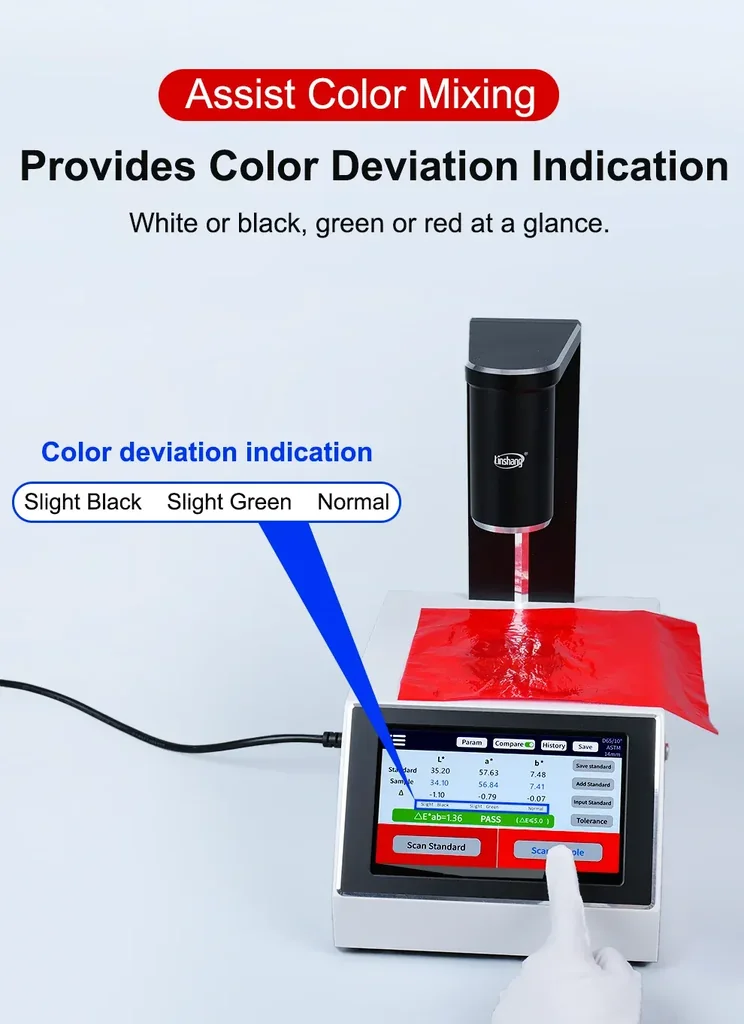 เครื่องวัดสีและความขุ่นมัว Multifunctional Color Haze meter Linshang LS155 เครื่องวัดสีและความขุ่นมัว Multifunctional Color Haze meter Linshang LS155