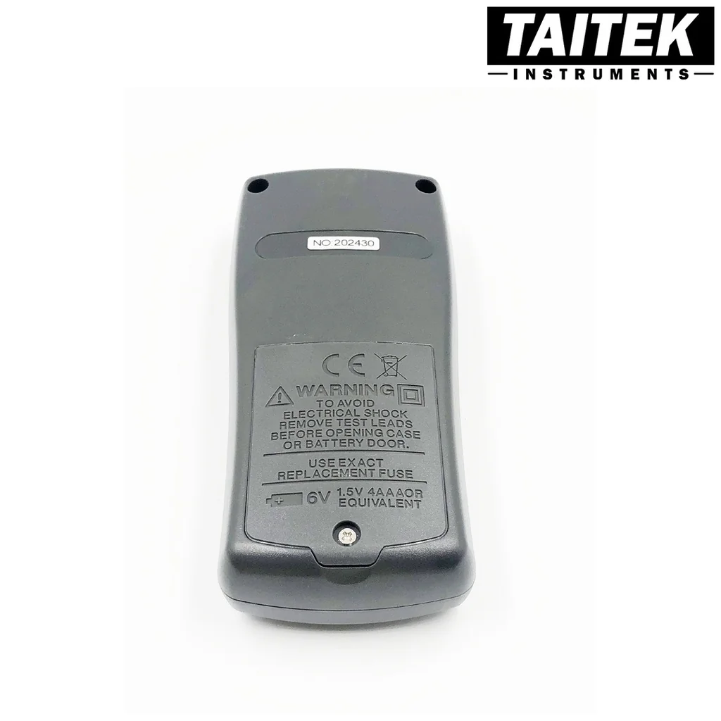 TAITEK เครื่องวัดอุณหภูมิ K-type Thermometer รุ่น DT1311 ช่วงการวัดอุณหภูมิ -200~1370°C ความละเอียด 0.1°C TAITEK เครื่องวัดอุณหภูมิ K-type Thermometer รุ่น DT1311 ช่วงการวัดอุณหภูมิ -200~1370°C ความละเอียด 0.1°C