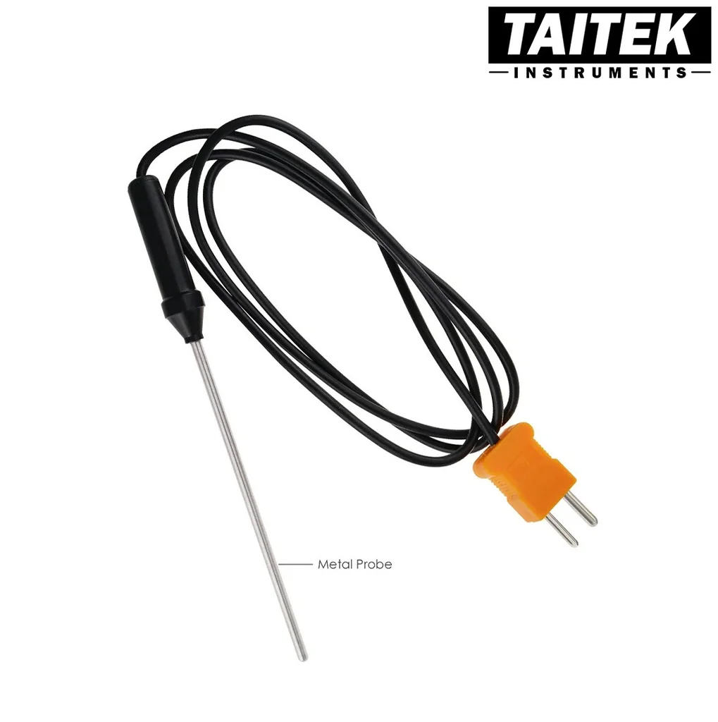 เครื่องวัดอุณหภูมิ K-type Thermometer รุ่น 68022_2P ช่วงการวัดอุณหภูมิ -50~1300°C ความละเอียด 0.1°C เครื่องวัดอุณหภูมิ K-type Thermometer รุ่น 68022_2P ช่วงการวัดอุณหภูมิ -50~1300°C ความละเอียด 0.1°C