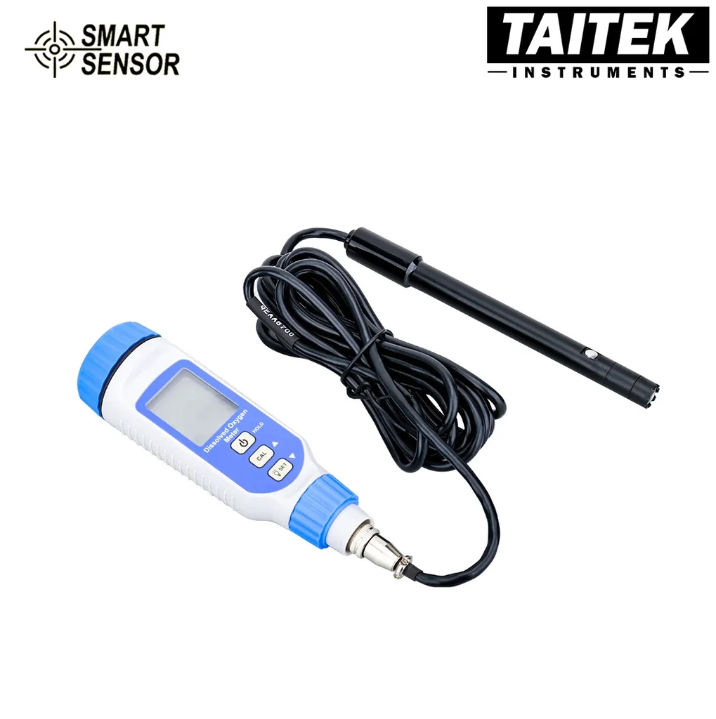 เครื่องวัดออกซิเจนในน้ำ Dissolved Oxygen Meter SMART SENSOR รุ่น AR8210 ช่วงการวัด 0~20mg/L ความแม่นยำ ±0.4mg/L เครื่องวัดออกซิเจนในน้ำ Dissolved Oxygen Meter SMART SENSOR รุ่น AR8210 ช่วงการวัด 0~20mg/L ความแม่นยำ ±0.4mg/L