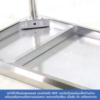 โต๊ะครัว สแตนเลส พร้อม ชั้นวาง 60x180x145 ซม. RB230417-12(W60) โต๊ะครัว สแตนเลส พร้อม ชั้นวาง 60x180x145 ซม. RB230417-12(W60)