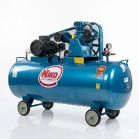 NIKO ปั๊มลมสายพาน 350 ลิตร 4แรงม้า 3สูบ สีฟ้า TA-65 NIKO ปั๊มลมสายพาน 350 ลิตร 4แรงม้า 3สูบ สีฟ้า TA-65