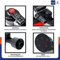 เครื่องขัดกระดาษทรายลม 5 นิ้ว 10,000RPM RB230731-28 เครื่องขัดกระดาษทรายลม 5 นิ้ว 10,000RPM RB230731-28