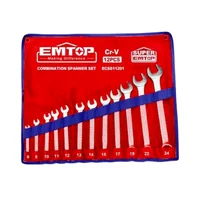 ชุดประแจรวม แหวนข้างปากตาย 12 ชิ้น 6-24MM ECSS11201