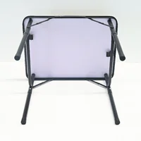 โต๊ะสนาม โต๊ะพับขาได้ ปรับความสูง 2 ระดับ สีน้ำตาล TC-R6045N