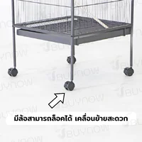 กรงสัตว์เลี้ยง เหล็ก มีล้อ เคลื่อนที่ได้ 54x54x146 ซม. CT-008 กรงสัตว์เลี้ยง เหล็ก มีล้อ เคลื่อนที่ได้ 54x54x146 ซม. CT-008