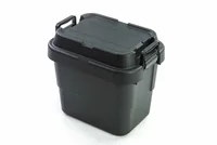 กล่องลังเก็บของ 20L JP QUALITY หนาไม่ไฟฟ้าสถิต 28x38x36M สีดำ TRUNK CARGO TC-20S BK