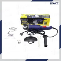 เครื่องเจียร์ไฟฟ้า 5 นิ้ว (125 MM) หินเจียร 900W 11,000RPM JBUYNOW ROYCE RAG125-900S เครื่องเจียร์ไฟฟ้า 5 นิ้ว (125 MM) หินเจียร 900W 11,000RPM JBUYNOW ROYCE RAG125-900S