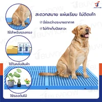 เเผ่นสเเลทพลาสติก แผ่นรองกรงสัตว์เลี้ยง 30x90x3 ซม. แพ็คละ 10 แผ่น JBUYNOW 9303