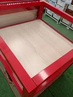 เคาน์เตอร์แสดงสินค้า ตู้โชว์สินค้า 80x80x85 cm ลายไม้ เคาน์เตอร์แสดงสินค้า ตู้โชว์สินค้า 80x80x85 cm ลายไม้