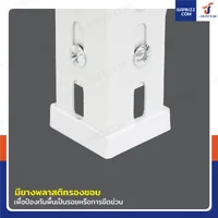 ชั้นวางของเหล็ก 3 ชั้น ชั้นวางอเนกประสงค์ 30x60x100 cm สีขาว CR-3060100-3W ชั้นวางของเหล็ก 3 ชั้น ชั้นวางอเนกประสงค์ 30x60x100 cm สีขาว CR-3060100-3W