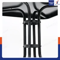 โต๊ะสนาม โต๊ะเหลี่ยม หน้าโต๊ะกระจกดำ 60x60x72 cm YLGT-005A โต๊ะสนาม โต๊ะเหลี่ยม หน้าโต๊ะกระจกดำ 60x60x72 cm YLGT-005A