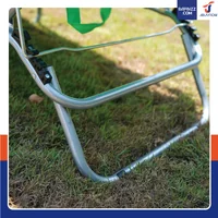 เก้าอี้นอน พับได้ มีที่บังแดด 59x185x28.5 cm RT181120-7 GREEN