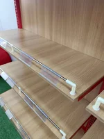 ชั้นวางขายสินค้า หน้าเดียว 46x93x120 cm ลายไม้