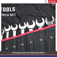 ชุดประแจ แหวนข้างปากตาย 14 ชิ้น เบอร์ 8-32 ม ม. CR-V RB230601-3
