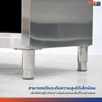 ตู้สแตนเลส เกรด 201 เคาท์เตอร์ครัว 65x160x85 cm