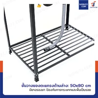 ซิงค์สแตนเลส 201 อ่างล้างจาน 1 หลุม รุ่นขาเหล็กสีดำ 50x80x80 cm ซิงค์สแตนเลส 201 อ่างล้างจาน 1 หลุม รุ่นขาเหล็กสีดำ 50x80x80 cm