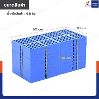 เเผ่นสเเลทพลาสติก HDPE ปูพื้น แผ่นรองกรงสัตว์เลี้ยง Load 800 kg 30x60x3 ซม. แพ็ค 10 ชิ้น เเผ่นสเเลทพลาสติก HDPE ปูพื้น แผ่นรองกรงสัตว์เลี้ยง Load 800 kg 30x60x3 ซม. แพ็ค 10 ชิ้น