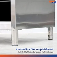 ตู้สแตนเลส เกรด 304 เคาท์เตอร์ครัว 85x160x85 cm ตู้สแตนเลส เกรด 304 เคาท์เตอร์ครัว 85x160x85 cm