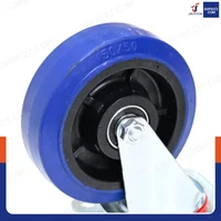 ล้อ 6 นิ้ว แป้นเป็น RUBBER+PP สีน้ำเงิน JBUYNOW JF-1070160 ล้อ 6 นิ้ว แป้นเป็น RUBBER+PP สีน้ำเงิน JBUYNOW JF-1070160