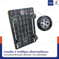 รถเข็นพับได้ รุ่น Heavy มีคานเสริมแรง รับ load 600 KG ล้อเงียบ 5 นิ้ว 60x90x86 CM รถเข็นพับได้ รุ่น Heavy มีคานเสริมแรง รับ load 600 KG ล้อเงียบ 5 นิ้ว 60x90x86 CM
