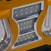 ไฟฉาย LED ชาร์จ USB โซล่าเซลล์ 800 mAh สีเหลือง DK-ST8036-2B ไฟฉาย LED ชาร์จ USB โซล่าเซลล์ 800 mAh สีเหลือง DK-ST8036-2B