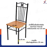 ชุดโต๊ะรับประทานอาหาร โต๊ะกินข้าว 4 ที่นั่ง 67x120x72 ซม. 403-12B ชุดโต๊ะรับประทานอาหาร โต๊ะกินข้าว 4 ที่นั่ง 67x120x72 ซม. 403-12B